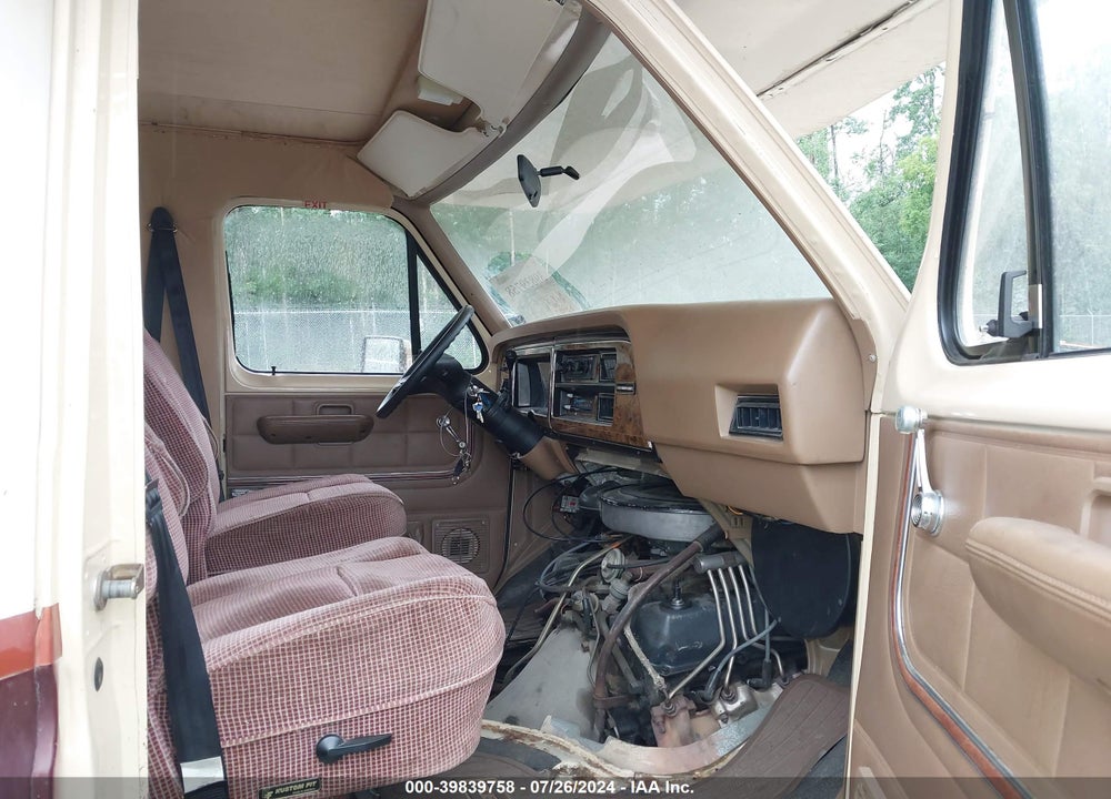1987 FORD ECONOLINE E350 CUTAWAY VAN VIN: 1FDKE30L9HHA88769