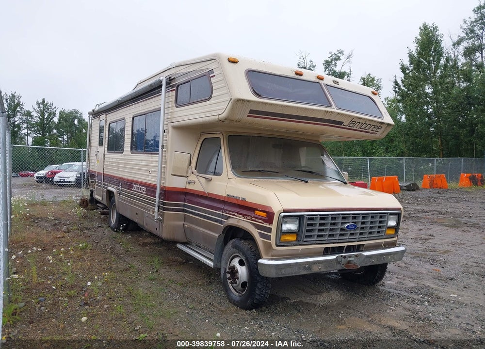 1987 FORD ECONOLINE E350 CUTAWAY VAN VIN: 1FDKE30L9HHA88769