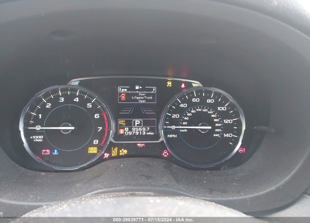 2017 SUBARU FORESTER PREMIUM VIN: JF2SJAGC1HH595189