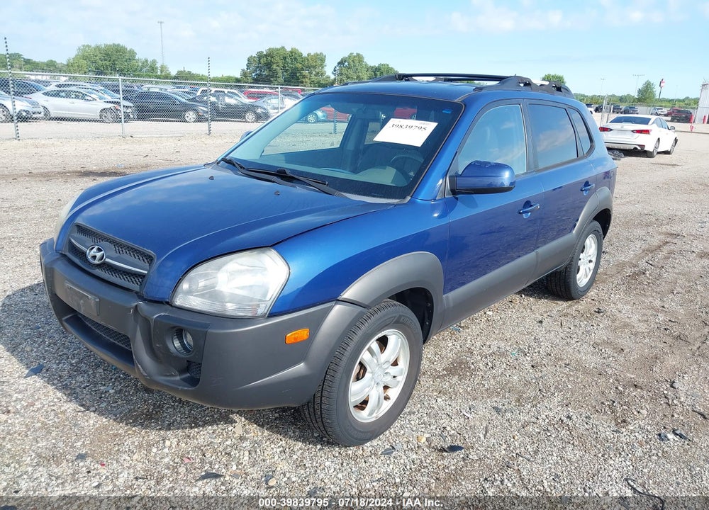 2007 HYUNDAI TUCSON LIMITED/SE VIN: KM8JN72D17U539370