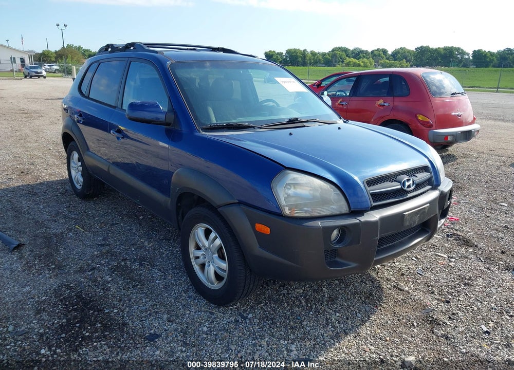 2007 HYUNDAI TUCSON LIMITED/SE VIN: KM8JN72D17U539370