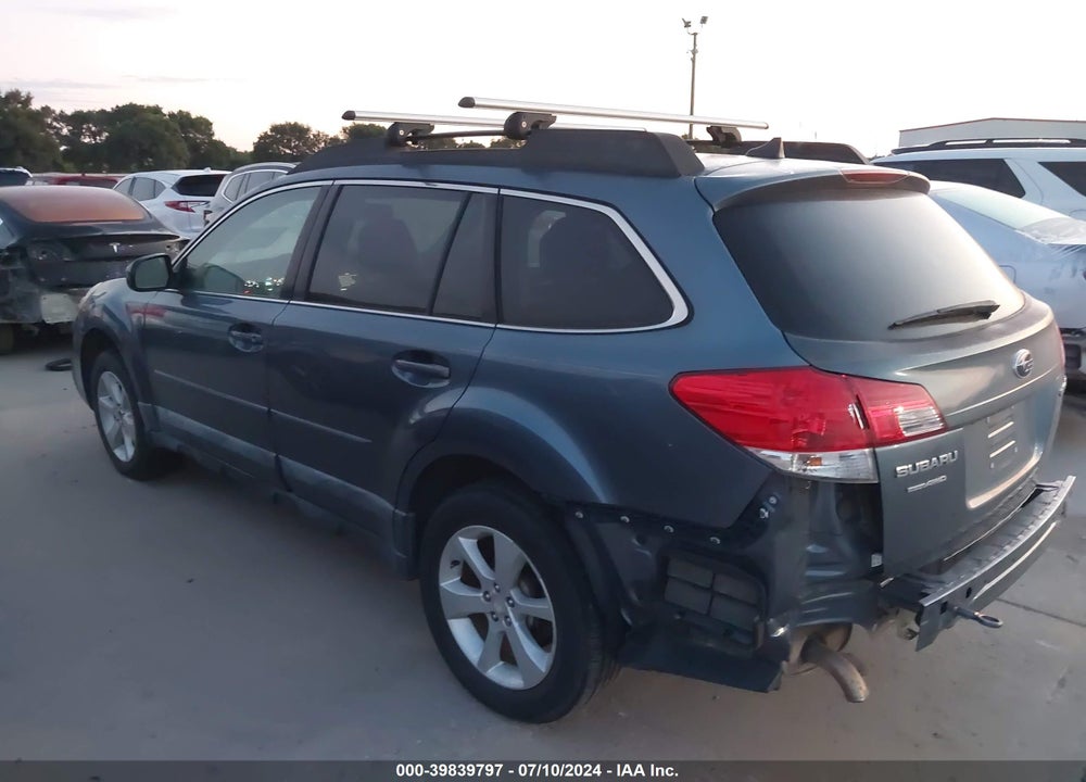 2013 SUBARU OUTBACK 2.5I LIMITED VIN: 4S4BRCLCXD3232739