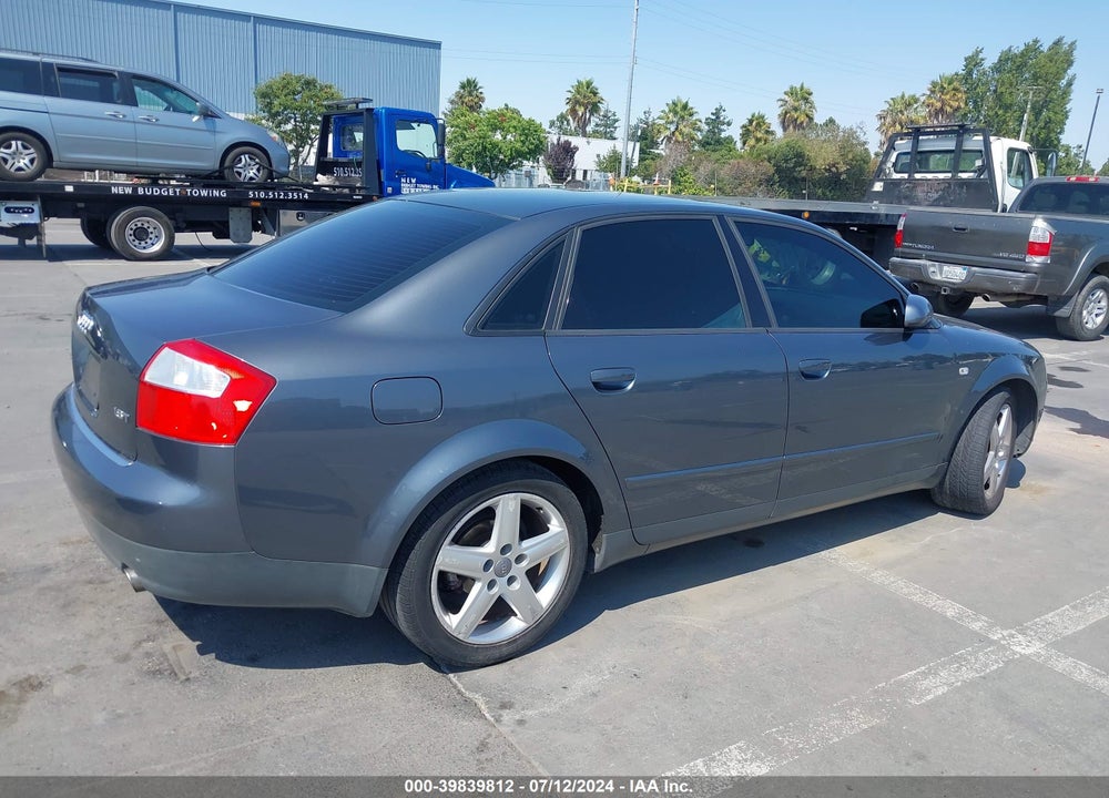 2003 AUDI A4 1.8T VIN: WAUJC68E83A382384
