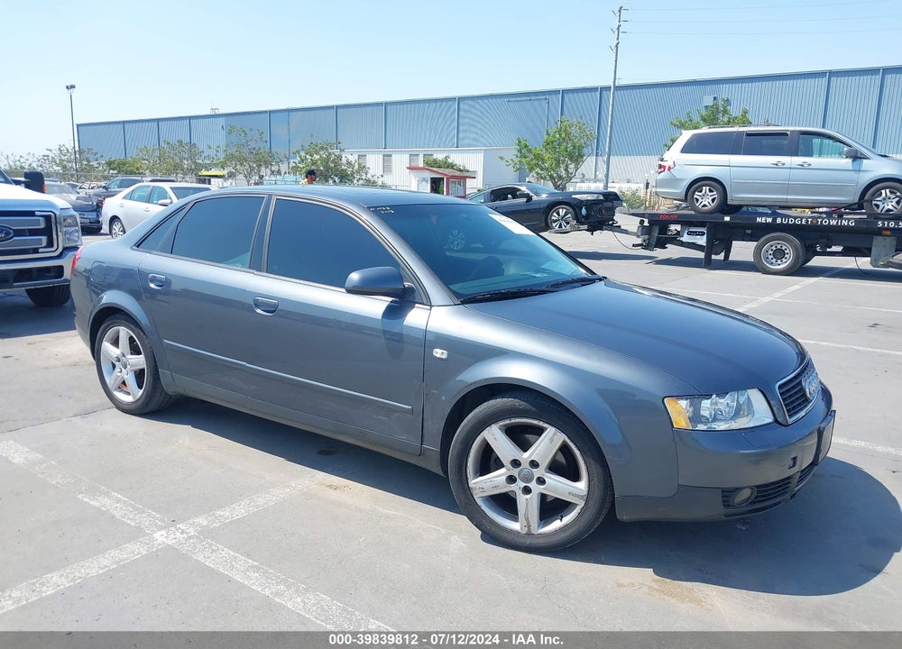 2003 AUDI A4 1.8T VIN: WAUJC68E83A382384