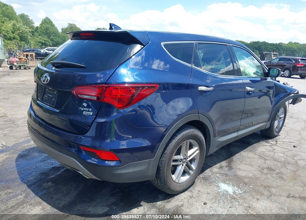 2017 HYUNDAI SANTA FE SPORT 2.4L VIN: 5XYZTDLB5HG496700