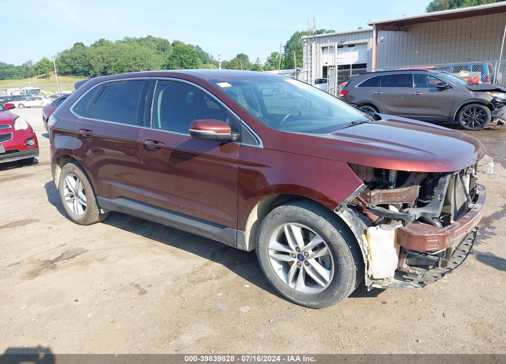 2016 FORD EDGE SEL VIN: 2FMPK4J95GBC04780