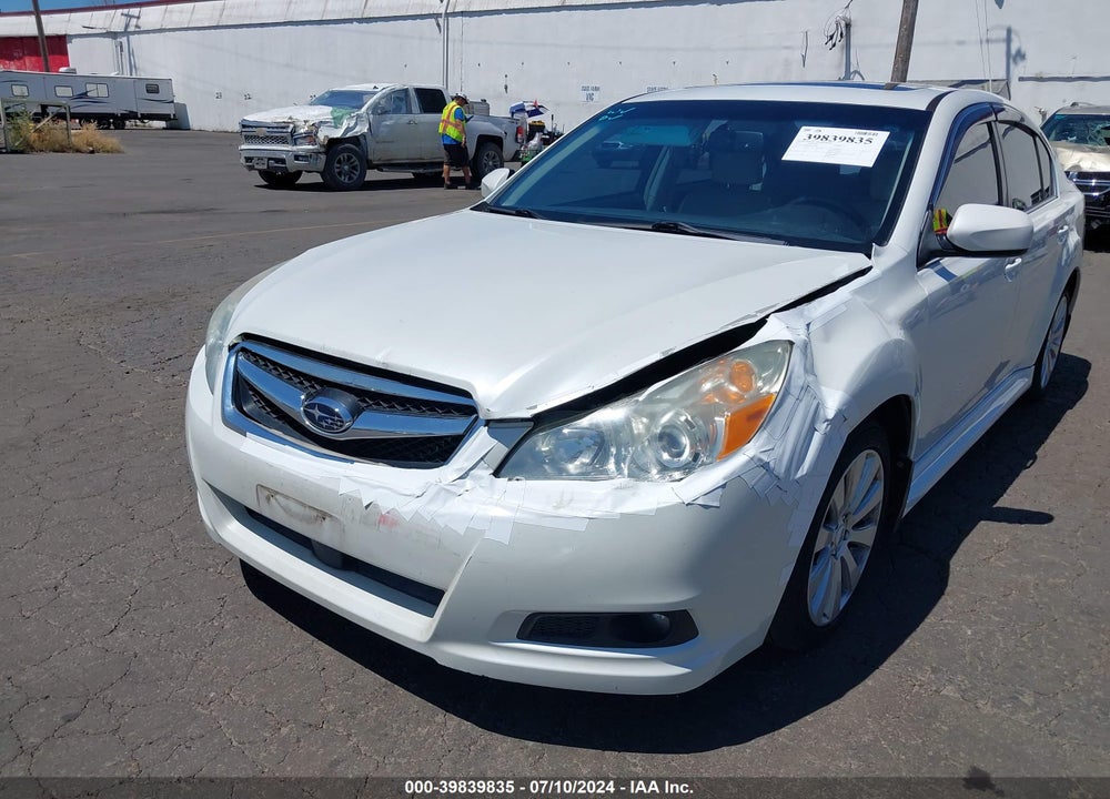 2011 SUBARU LEGACY 2.5I LIMITED VIN: 4S3BMBK64B3262387