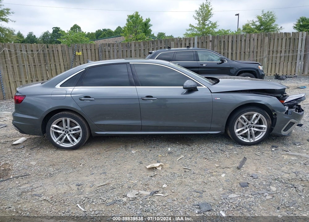 2020 AUDI A4 PREMIUM 45 TFSI QUATTRO S TRONIC VIN: WAUDNAF42LN011914