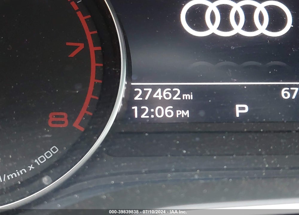 2020 AUDI A4 PREMIUM 45 TFSI QUATTRO S TRONIC VIN: WAUDNAF42LN011914