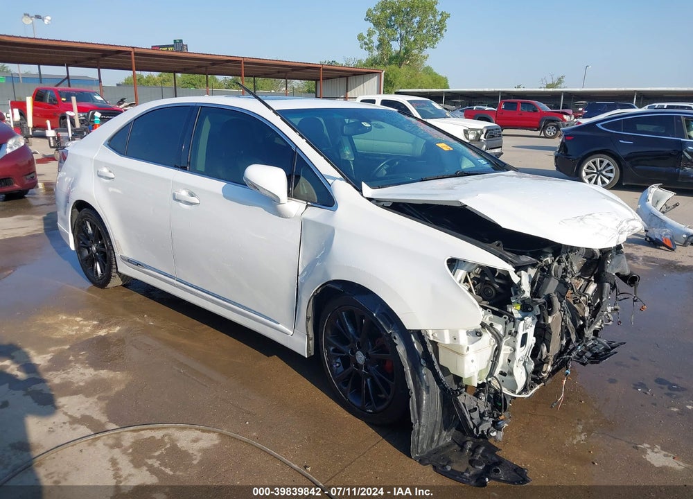 2010 LEXUS HS 250H PREMIUM VIN: JTHBB1BA8A2034500