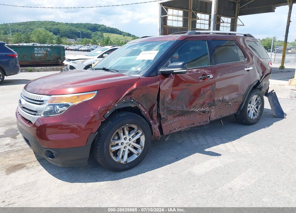 2015 FORD EXPLORER XLT VIN: 1FM5K8D89FGC60018