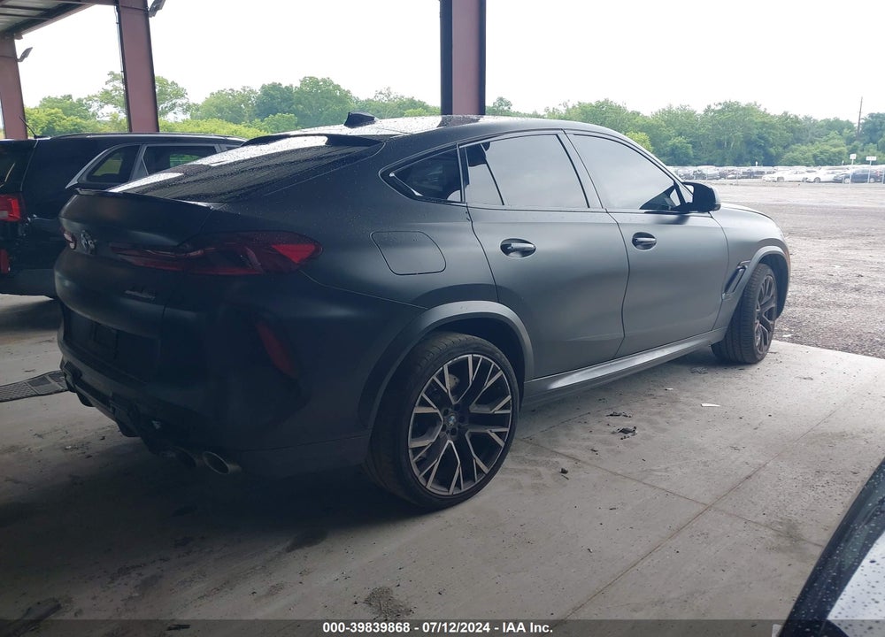 2021 BMW X6 M VIN: 5YMCY0C00M9E61874