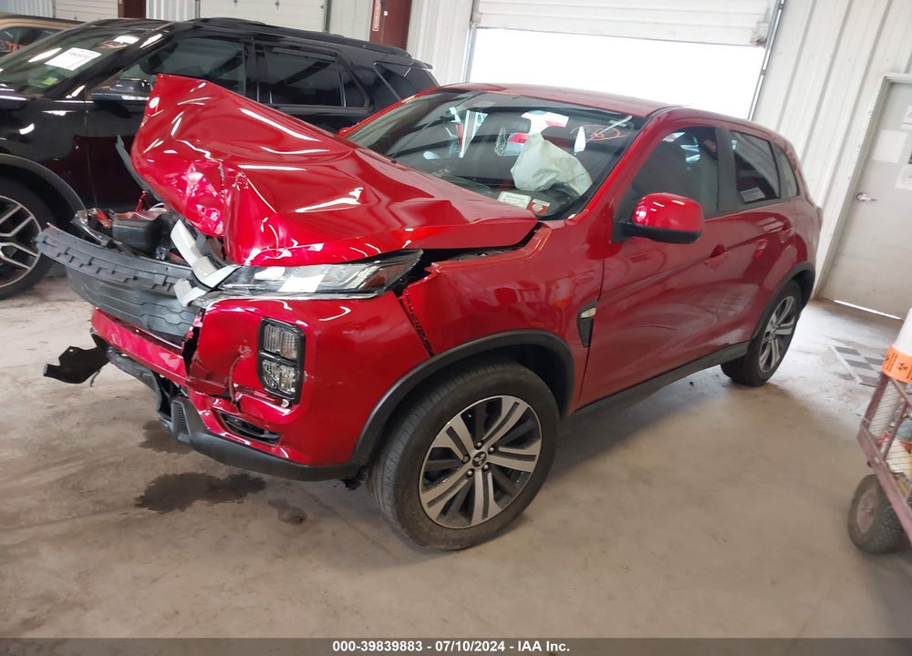 2022 MITSUBISHI OUTLANDER SPORT 2.0 ES AWC VIN: JA4ARUAU2NU010283