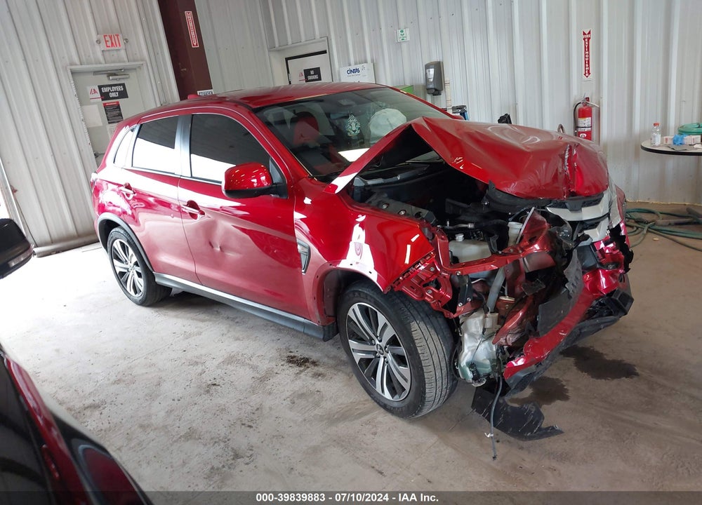 2022 MITSUBISHI OUTLANDER SPORT 2.0 ES AWC VIN: JA4ARUAU2NU010283