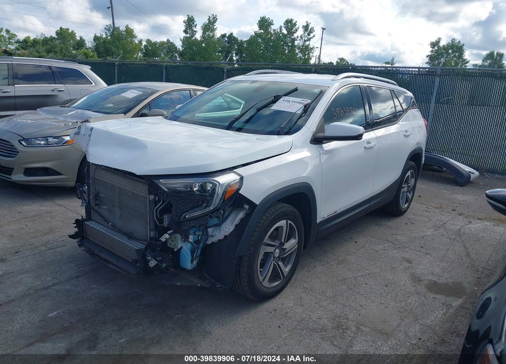 2019 GMC TERRAIN SLT VIN: 3GKALVEV9KL243748