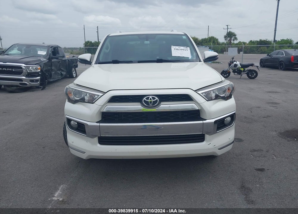 2014 TOYOTA 4RUNNER VIN: JTEZU5JR0E5079861
