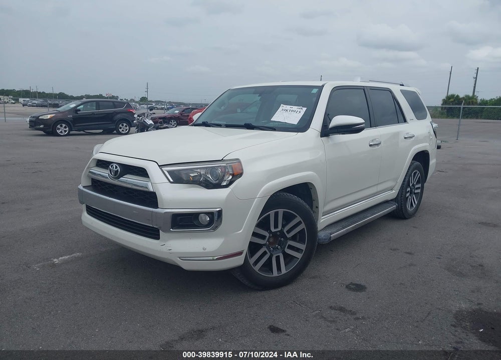 2014 TOYOTA 4RUNNER VIN: JTEZU5JR0E5079861