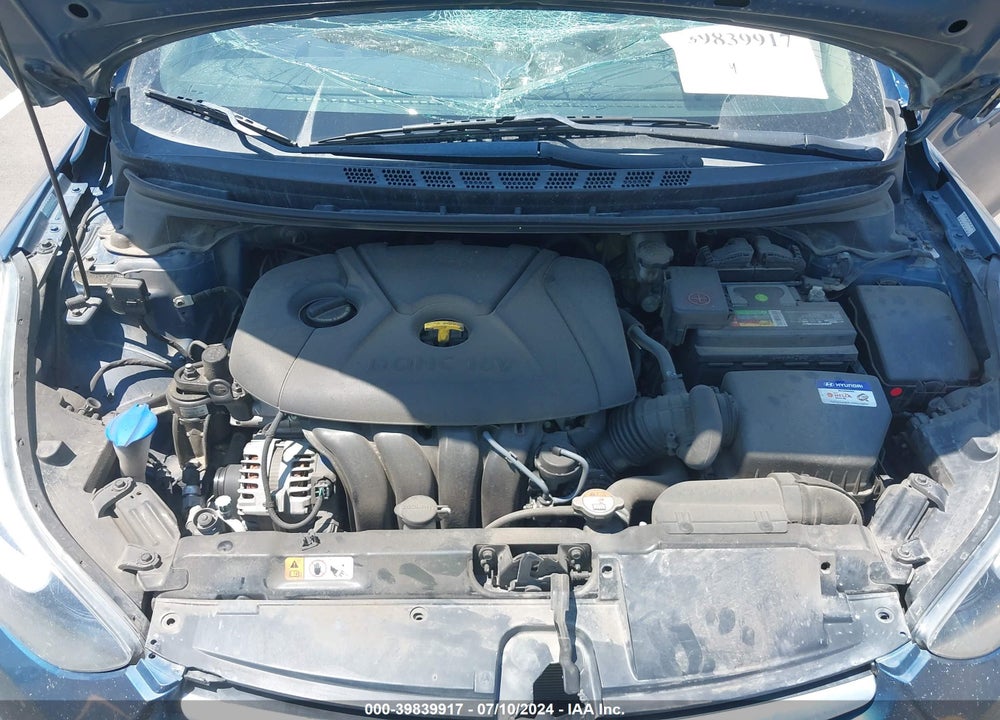 2016 HYUNDAI ELANTRA VALUE EDITION VIN: KMHDH4AE0GU629350