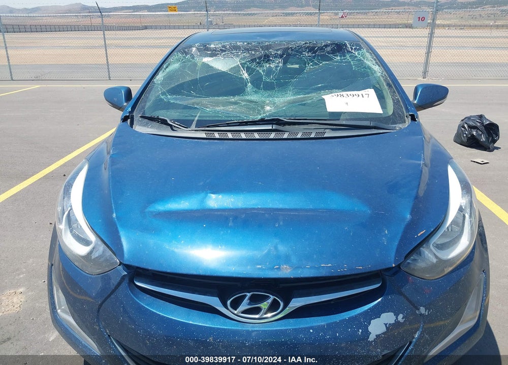 2016 HYUNDAI ELANTRA VALUE EDITION VIN: KMHDH4AE0GU629350
