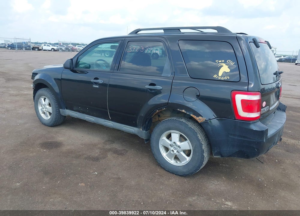 2011 FORD ESCAPE XLT VIN: 1FMCU9DGXBKA49898