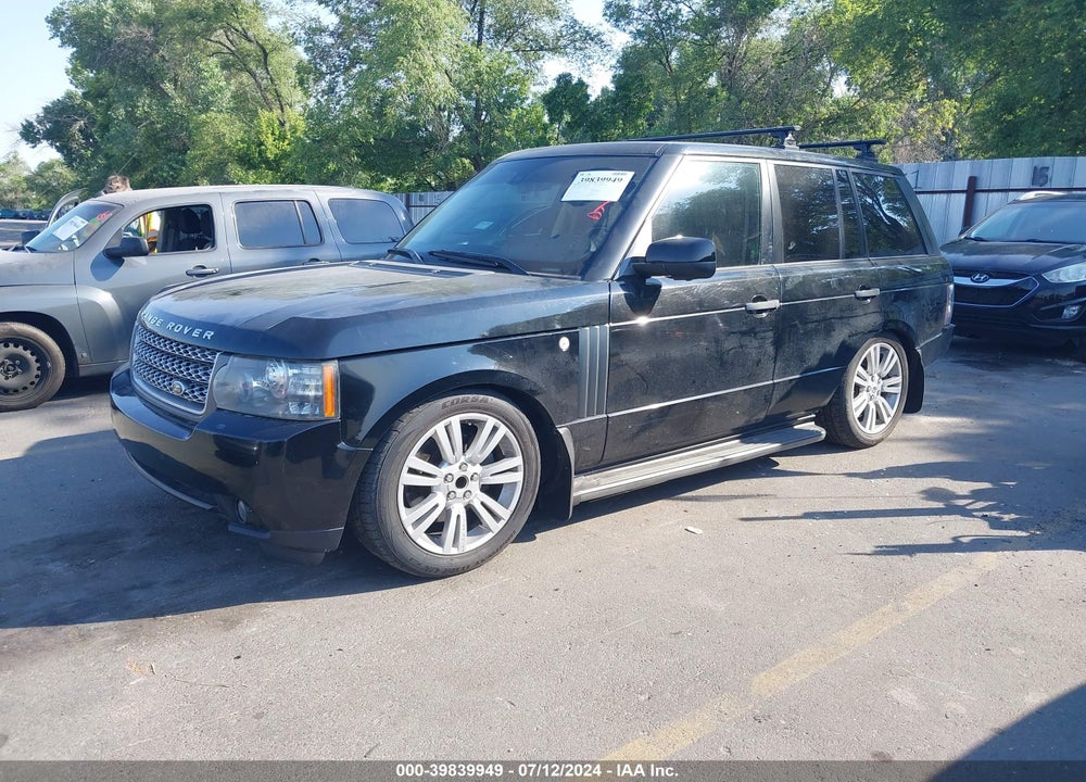 2010 LAND ROVER RANGE ROVER HSE VIN: SALMF1D46AA315148