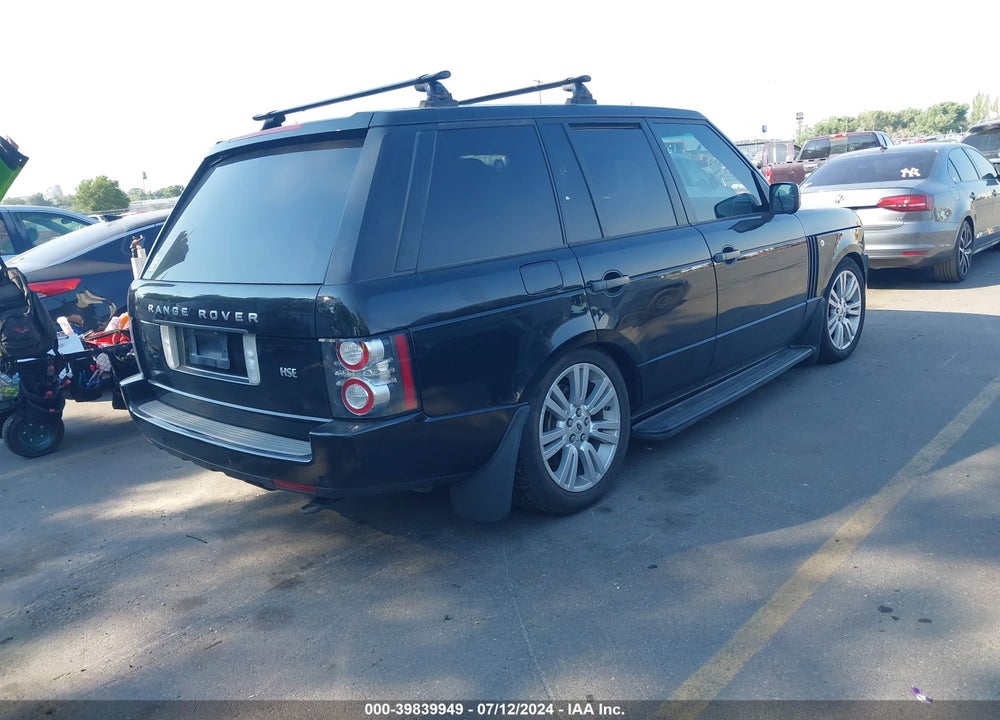 2010 LAND ROVER RANGE ROVER HSE VIN: SALMF1D46AA315148