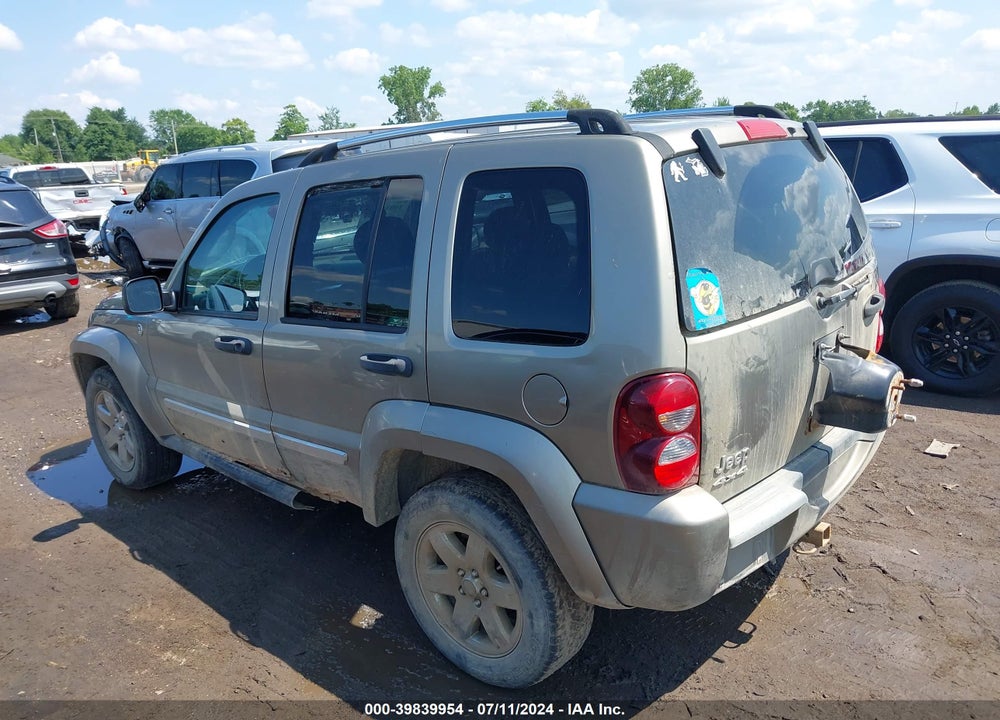 2006 JEEP LIBERTY LIMITED VIN: 1J4GL58K26W139233