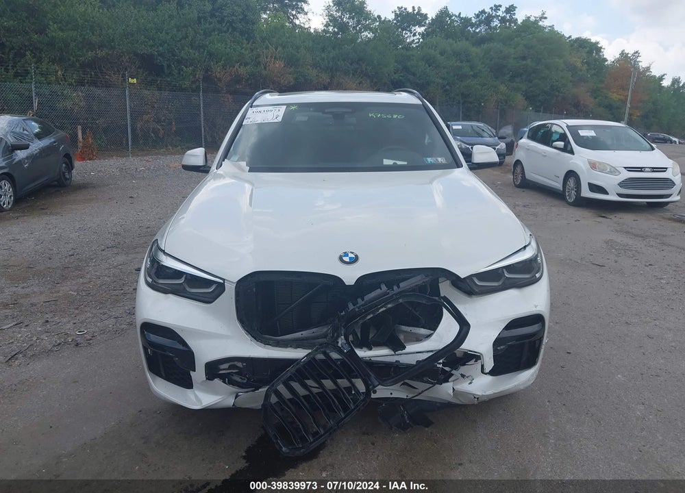 2022 BMW X5 XDRIVE40I VIN: 5UXCR6C02N9K75680