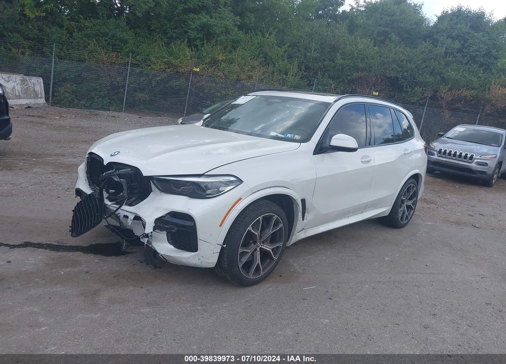 2022 BMW X5 XDRIVE40I VIN: 5UXCR6C02N9K75680