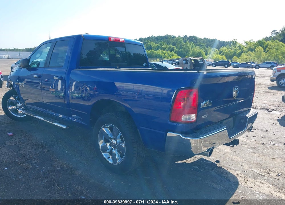 2015 RAM 1500 BIG HORN VIN: 1C6RR6GT6FS638600