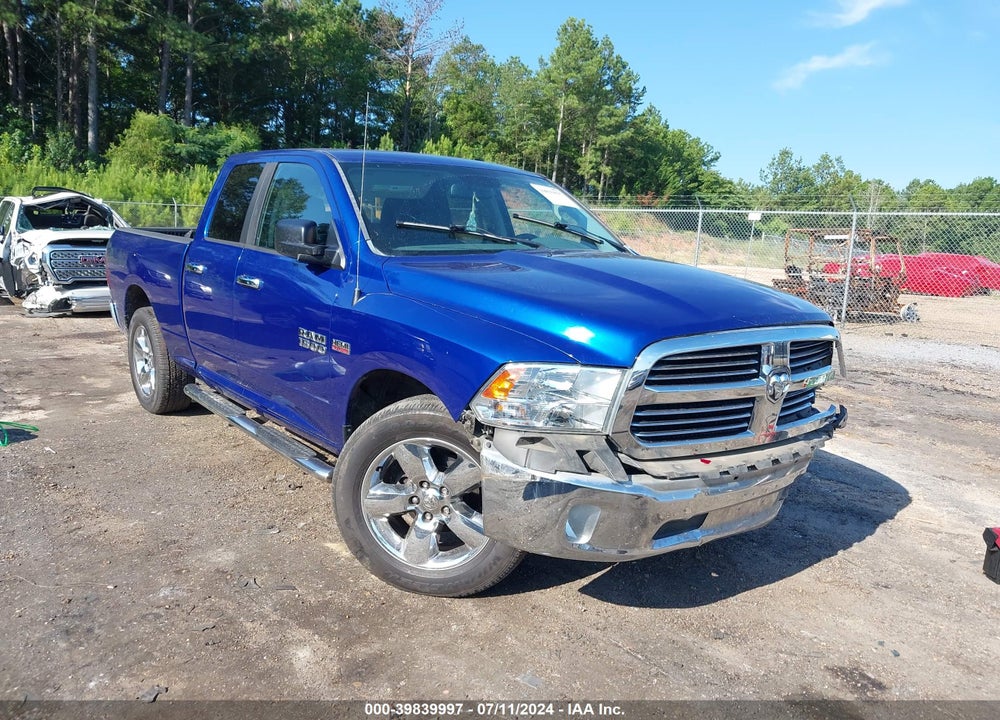 2015 RAM 1500 BIG HORN VIN: 1C6RR6GT6FS638600