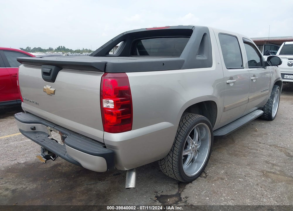 2007 CHEVROLET AVALANCHE 1500 LT VIN: 3GNEC12J17G156375