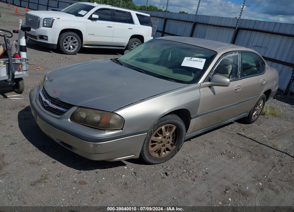 2001 CHEVROLET IMPALA VIN: 2G1WF52E219155373
