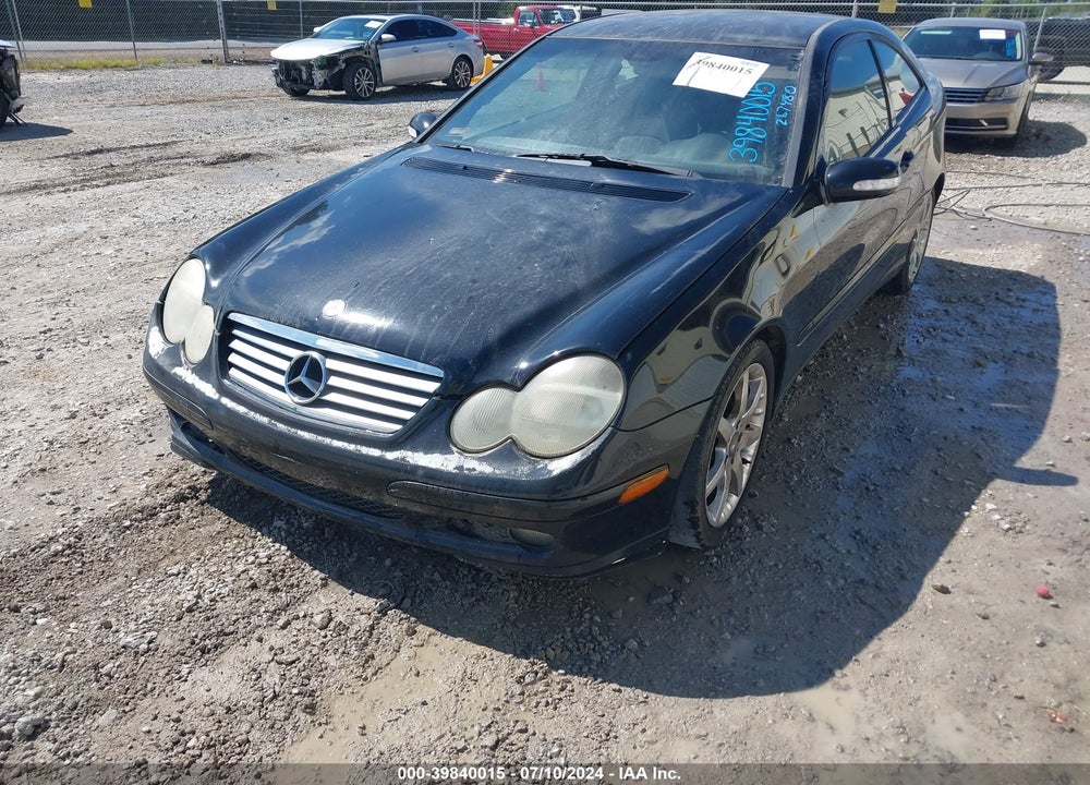 2002 MERCEDES-BENZ C 230 VIN: WDBRN47JX2A267480