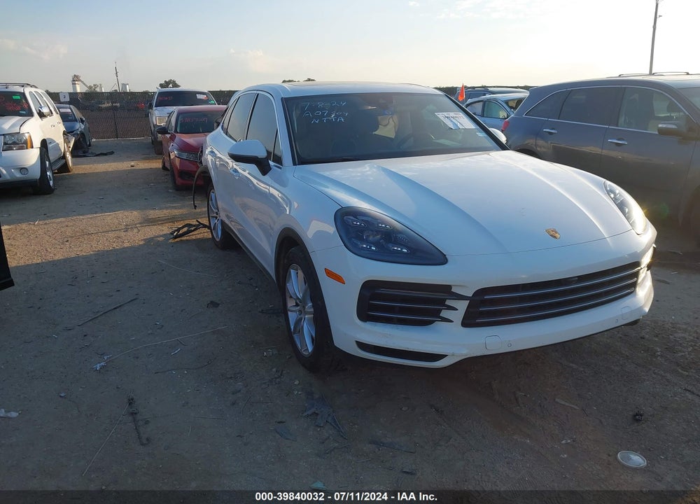 2019 PORSCHE CAYENNE VIN: WP1AA2AY1KDA07504