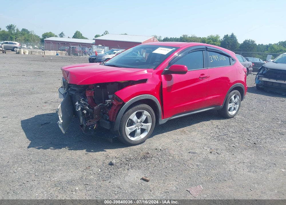 2016 HONDA HR-V LX VIN: 3CZRU6H35GM752761