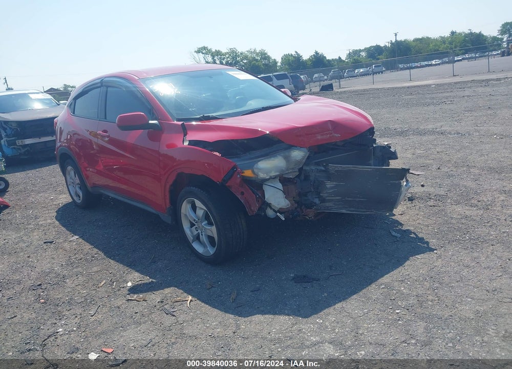 2016 HONDA HR-V LX VIN: 3CZRU6H35GM752761