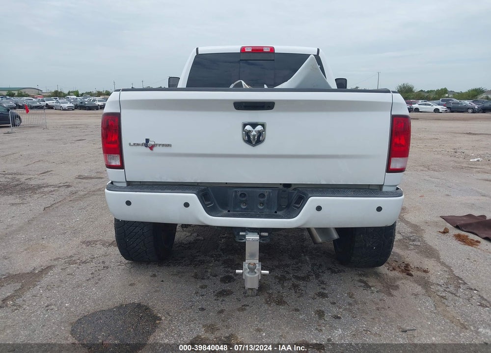 2014 RAM 2500 LONE STAR VIN: 3C6UR5DLXEG320347