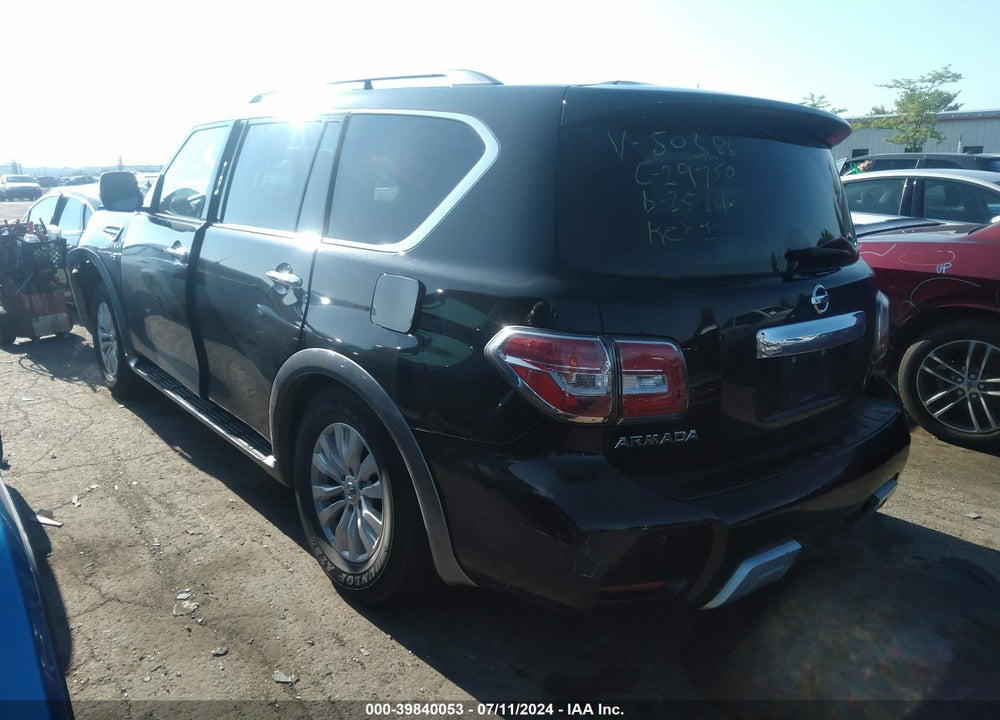 2017 NISSAN ARMADA SV VIN: JN8AY2NC3H9503867