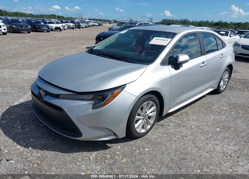 2024 TOYOTA COROLLA LE VIN: 5YFB4MDE7RP120388