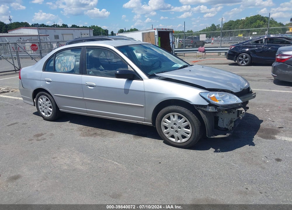 2005 HONDA CIVIC LX VIN: 2HGES16545H506430