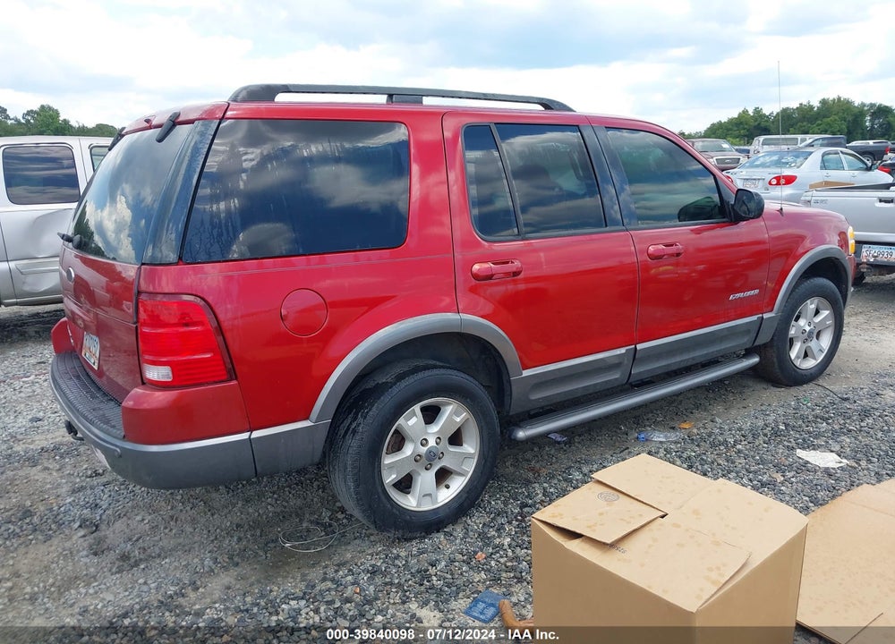 2004 FORD EXPLORER NBX/XLT VIN: 1FMZU73K94UA26205