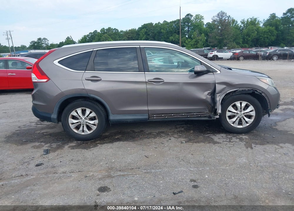 2012 HONDA CR-V EX-L VIN: 5J6RM3H78CL011565