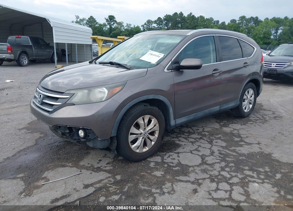 2012 HONDA CR-V EX-L VIN: 5J6RM3H78CL011565