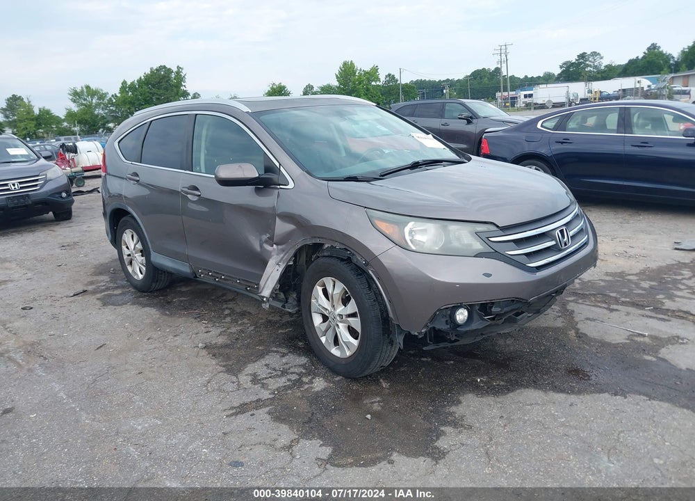 2012 HONDA CR-V EX-L VIN: 5J6RM3H78CL011565