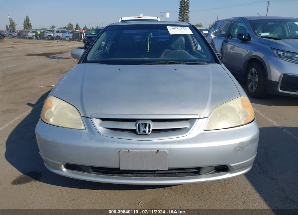 2001 HONDA CIVIC EX VIN: 1HGEM21901L073874