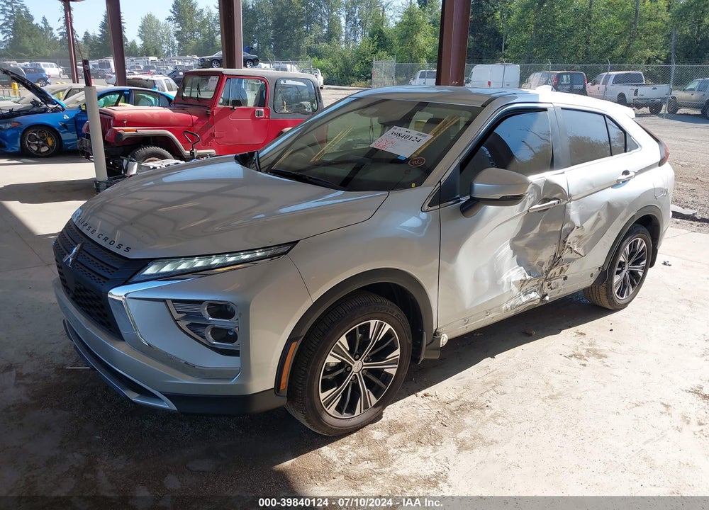 2022 MITSUBISHI ECLIPSE CROSS SE S-AWC/SE SPECIAL EDITION S-AWC/SEL S-AWC/SEL SPECIAL EDITION S-AWC VIN: JA4ATWAA3NZ059403