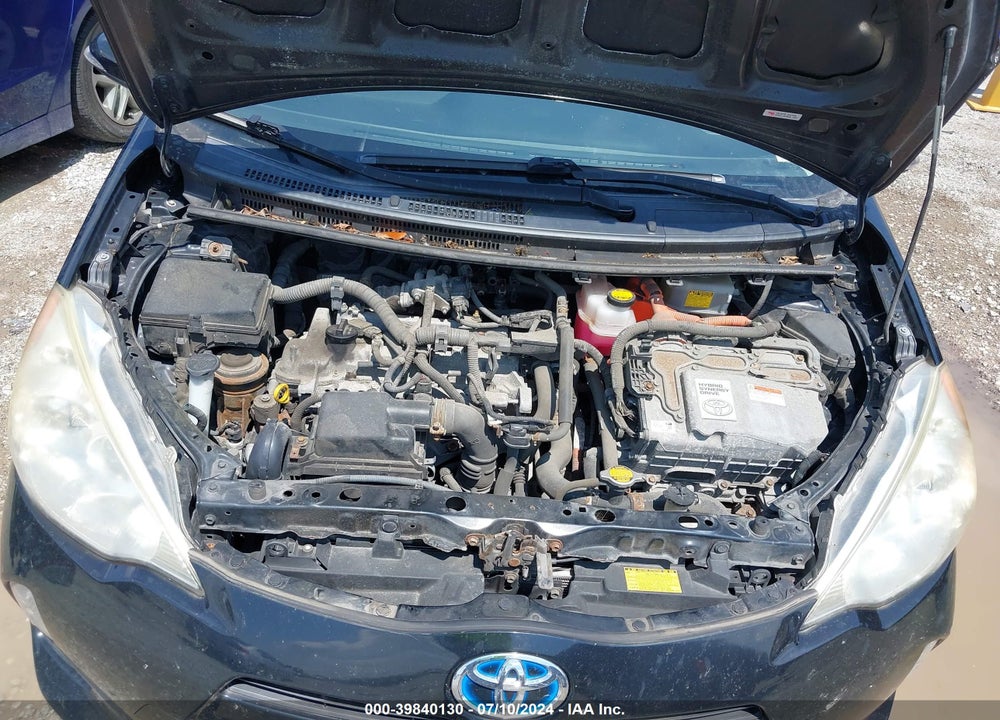 2012 TOYOTA PRIUS C ONE VIN: JTDKDTB38C1016791