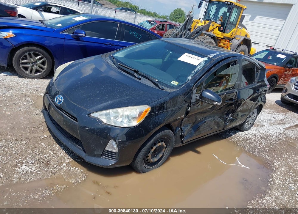 2012 TOYOTA PRIUS C ONE VIN: JTDKDTB38C1016791