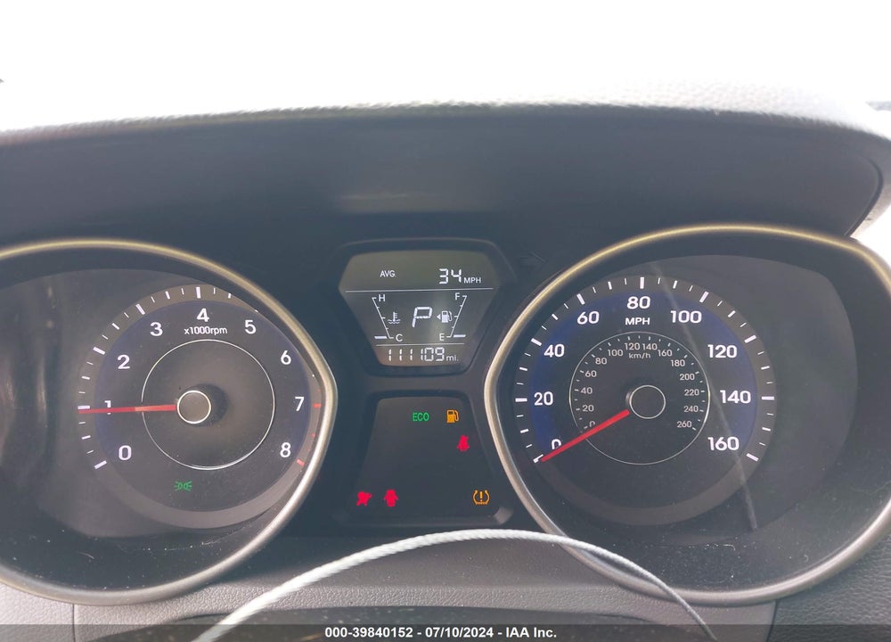2016 HYUNDAI ELANTRA SE VIN: 5NPDH4AE6GH793894